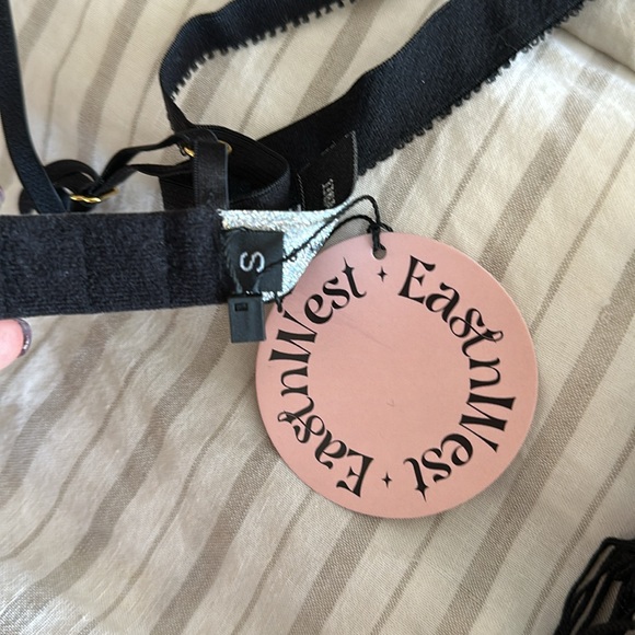 East n west label Festival outfit Verona Fringe Sequin Bra Undies - Picture 6 of 6